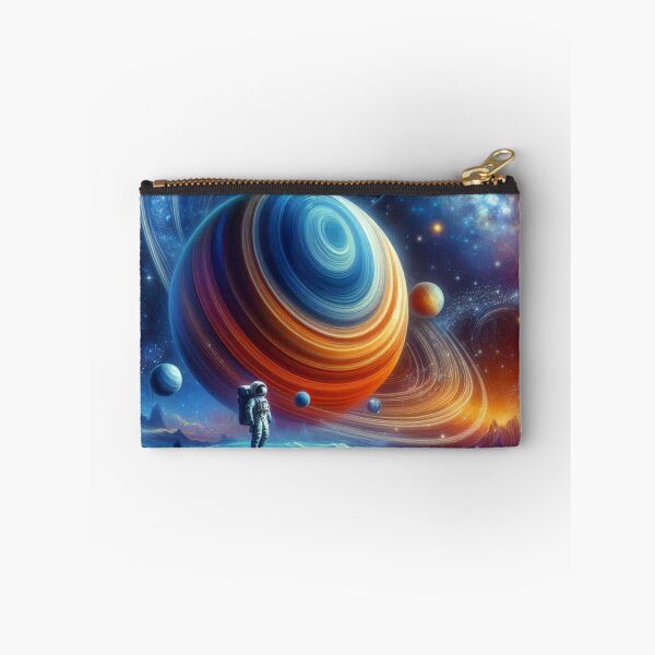 Item preview, Astronaut in Cosmic Ice – Surreal Space Fantasy designed and sold by Dogandesighn.