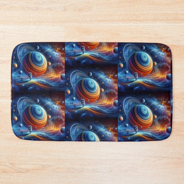 Item preview, Astronaut in Cosmic Ice – Surreal Space Fantasy designed and sold by Dogandesighn.