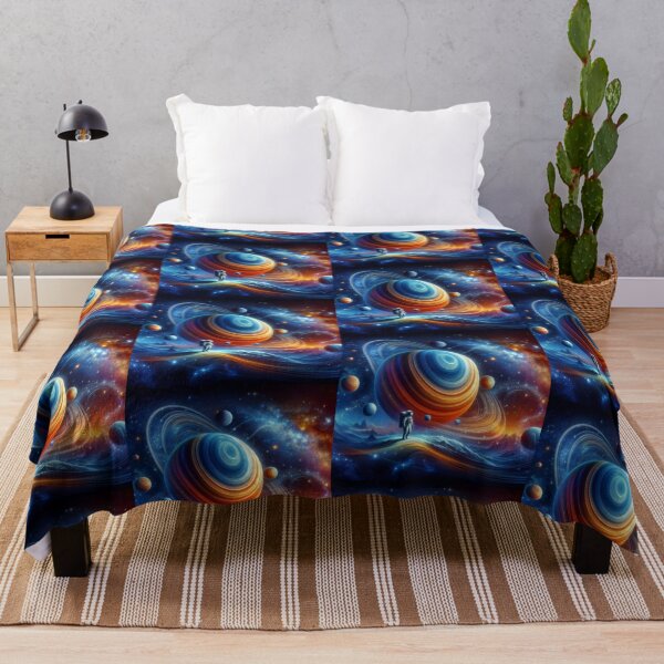 Item preview, Astronaut in Cosmic Ice – Surreal Space Fantasy designed and sold by Dogandesighn.
