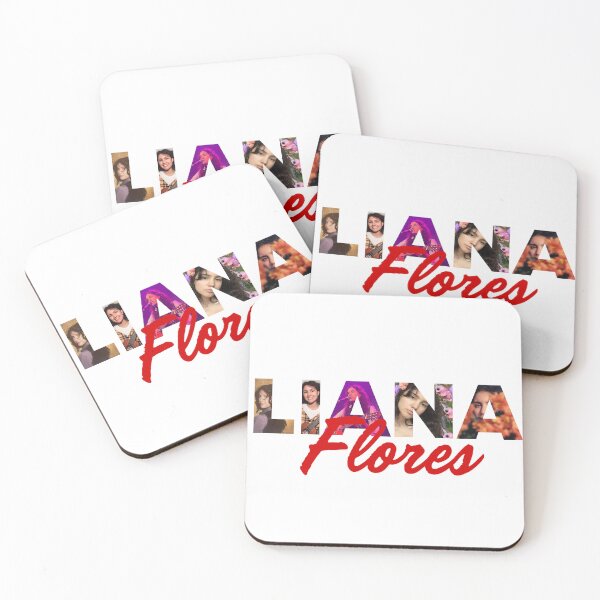 Item preview, Liana flores music album cover art typography designed and sold by ARTeez⭐️⭐️⭐️⭐️⭐️.