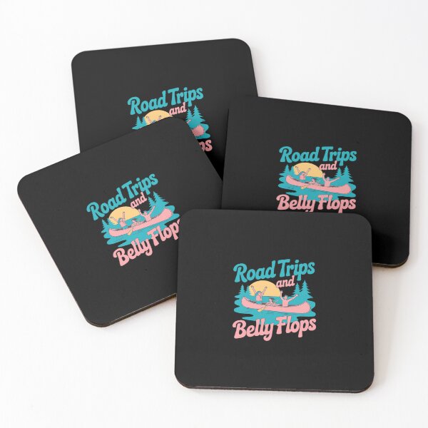 Item preview, Road Trips and Belly Flops Summer Lake Adventure designed and sold by CultureSpec.