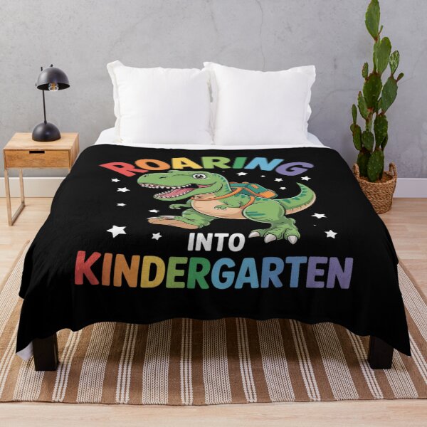 Item preview, Roaring Into Kindergarten Dinosaur Ready To Crush Boys designed and sold by CultureSpec.
