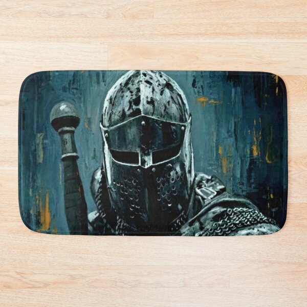 Item preview, Dark Medieval Full Plate Knight with Greatsword - Epic Grunge Art designed and sold by Art's Diner.