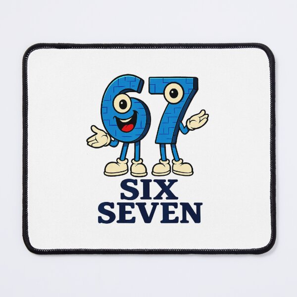 Item preview, 67 Six Seven 67  Funny Italian Brainrot Kids Gaming Meme  designed and sold by gladysenglish.