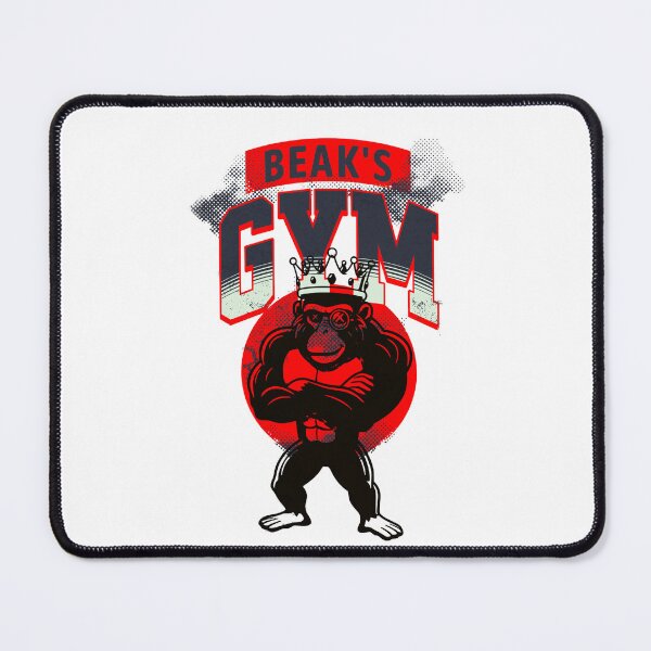 Item preview, Beak’s Gym – Retro King of Gains Workout Design designed and sold by BeakBros.