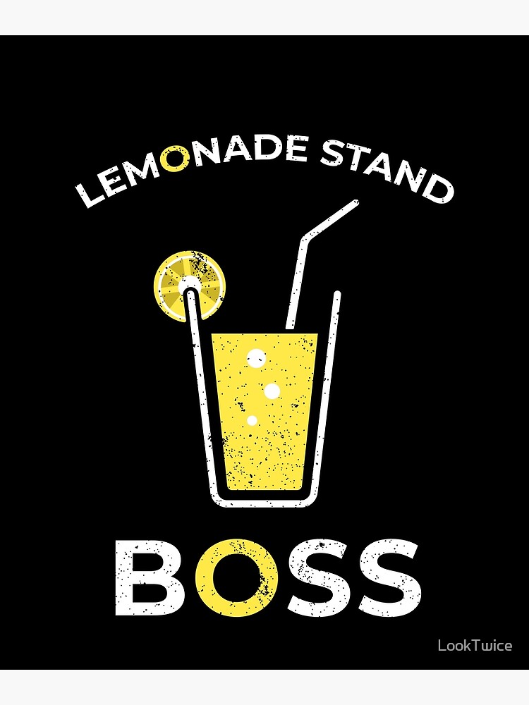 Cute Lemonade Stand Boss Business Entrepreneur Shirt
