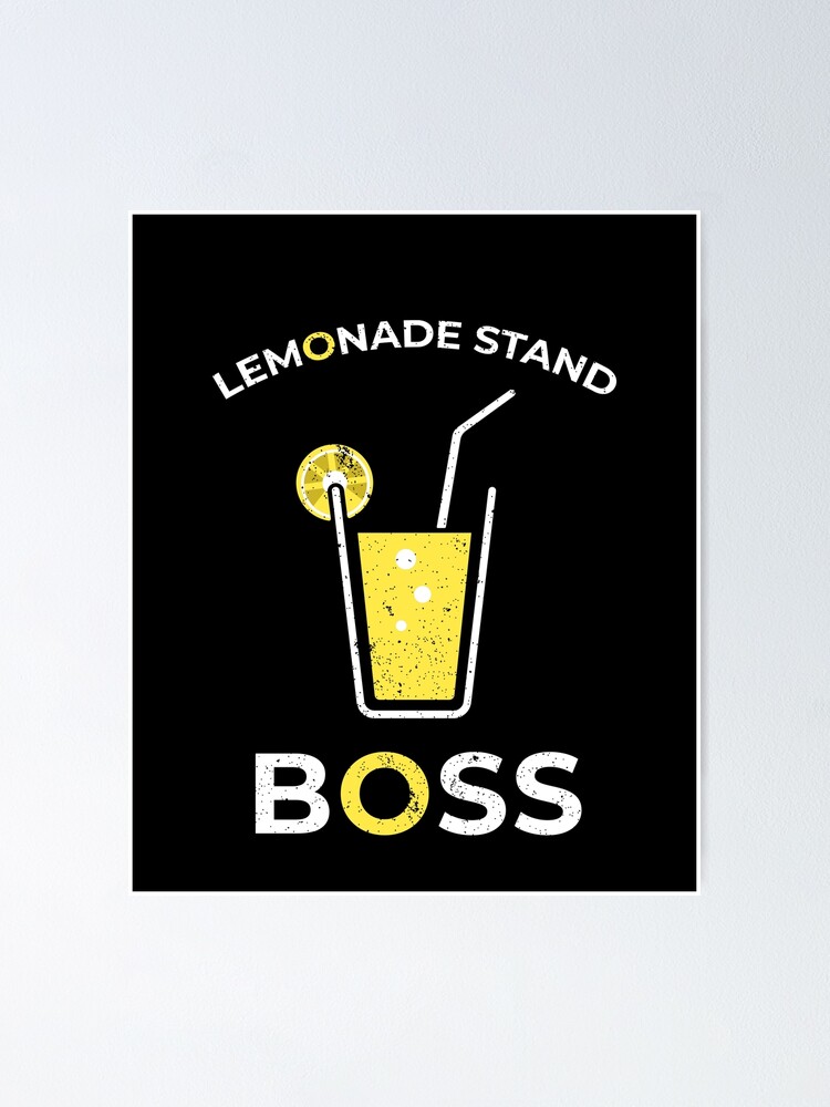 Cute Lemonade Stand Boss Business Entrepreneur Shirt