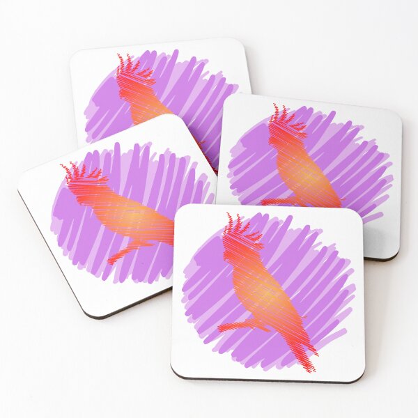 Item preview, Abstract Cockatoo Line Art designed and sold by NogiArt.