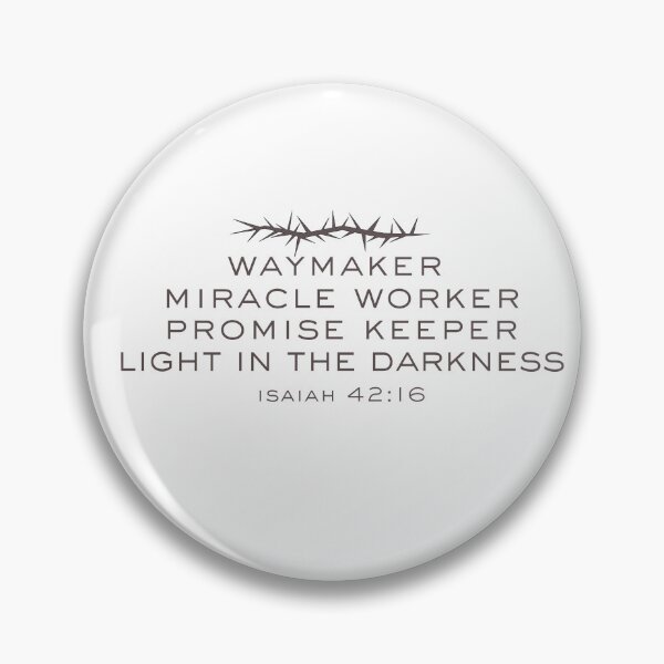 Item preview, Waymaker, Miracle Worker designed and sold by HofD.