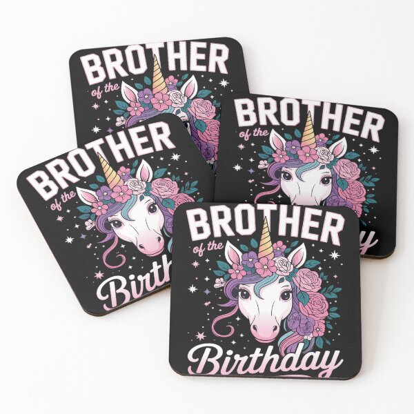 Item preview, Brother Of The Birthday Girl Unicorn Girls Family Matching designed and sold by RoyTill0Art.