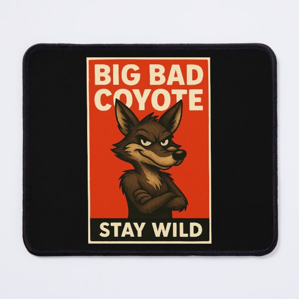 Item preview, Big Bad Coyote - Stay Wild designed and sold by the-dovlat.