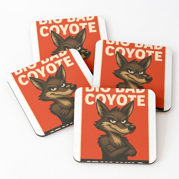 Item preview, Big Bad Coyote - Stay Wild designed and sold by the-dovlat.