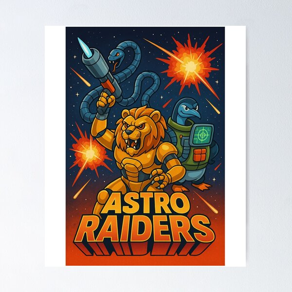 Item preview, Astro Raiders Space Squad designed and sold by the-dovlat.