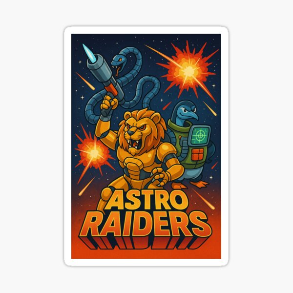 Item preview, Astro Raiders Space Squad designed and sold by the-dovlat.