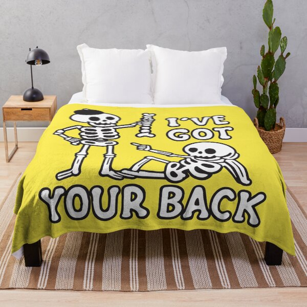 Item preview, I've got your back funny skeleton designed and sold by BrownHorse90s.