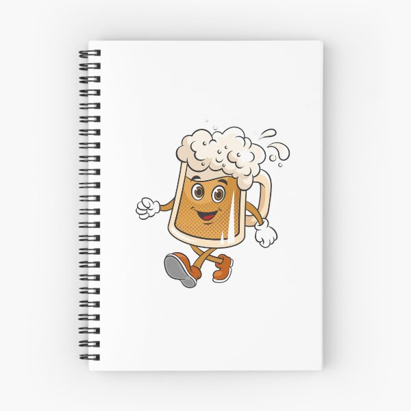 Item preview, Beer Mug Mascot Walking designed and sold by Vamika2116.