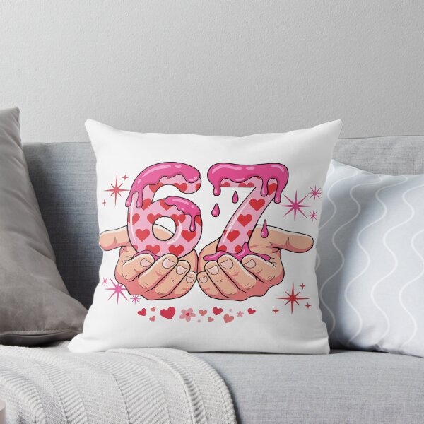 Item preview, Valentines Day Six Seven 6 7 Meme Gen Alpha Slang 6 7 Hands designed and sold by Artifyo.