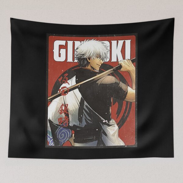 Item preview, Gintoki Vintage Poster  designed and sold by Huenfeldshop.