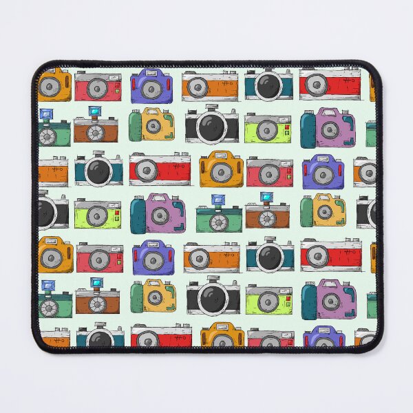 Item preview, Colorful Vintage Camera Clipart Set designed and sold by Rangmanch.