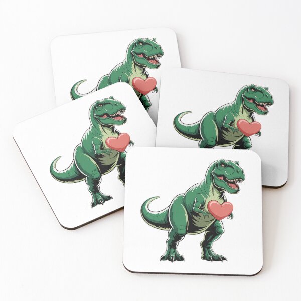 Item preview, Boys Valentines Day Kids T-Rex Dinosaur I Steal Hearts designed and sold by HellD3vil-Art.