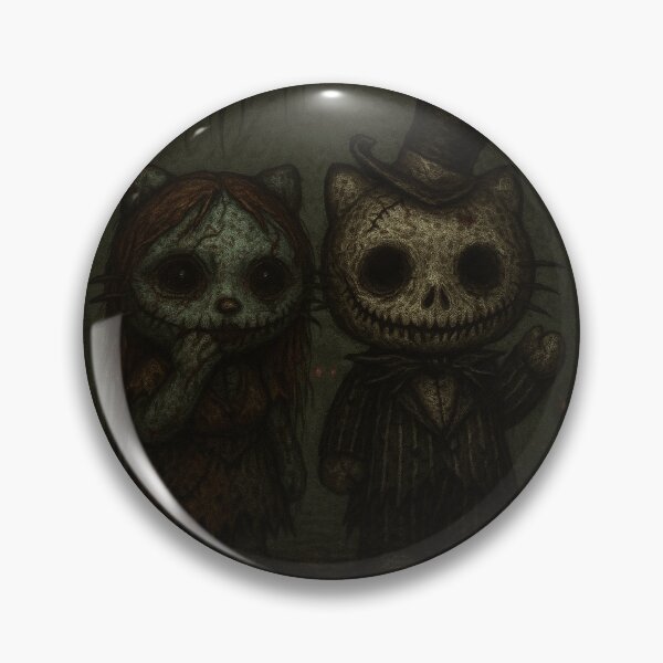 Item preview, Jack and Sally Creepy – “Nightmare Before Christmas” Duo designed and sold by art-emissa.