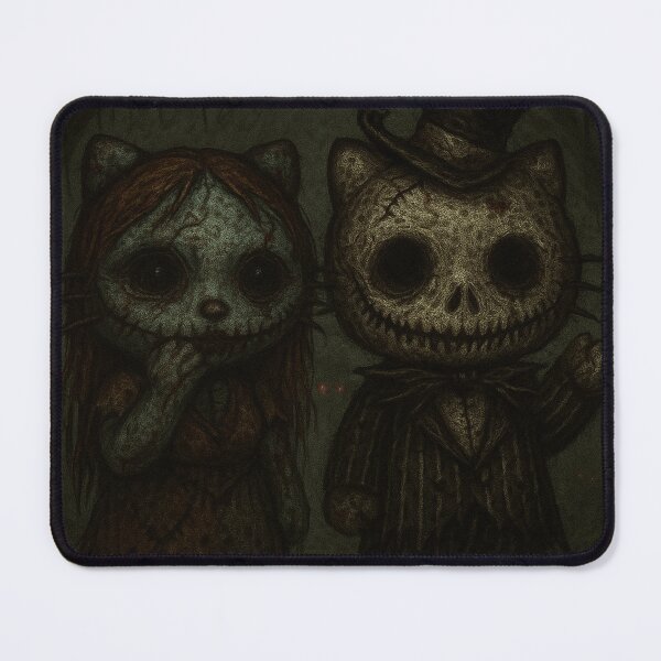 Item preview, Jack and Sally Creepy – “Nightmare Before Christmas” Duo designed and sold by art-emissa.