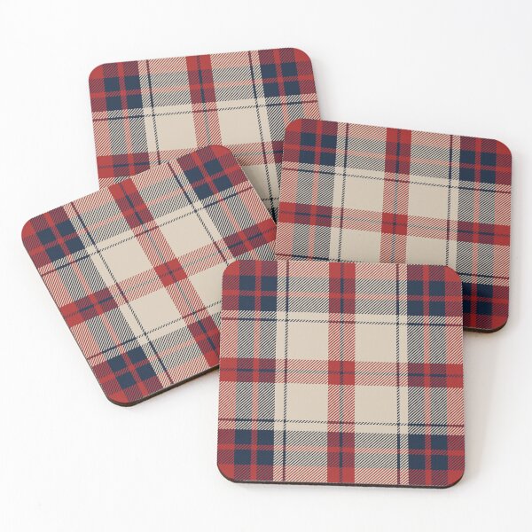 Item preview, Red Navy Beige Plaid Pattern designed and sold by LilynIncStudio.