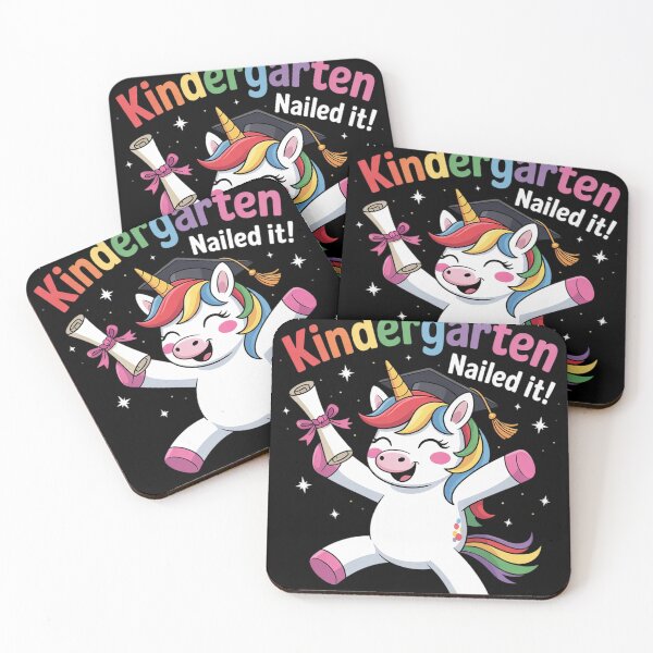 Item preview, Dabbing Kindergarten Unicorn Graduation Class 2021 Nailed It designed and sold by RoyTill0Art.