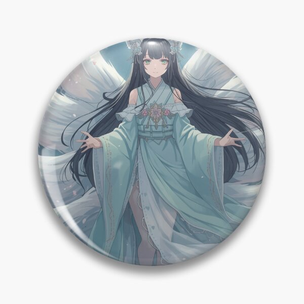 Item preview, White Nine-Tailed Fox Girl Cherry Blossom Fantasy designed and sold by CHALTH.