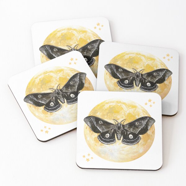 Item preview, Lunar moth designed and sold by The Cozy Crypt.