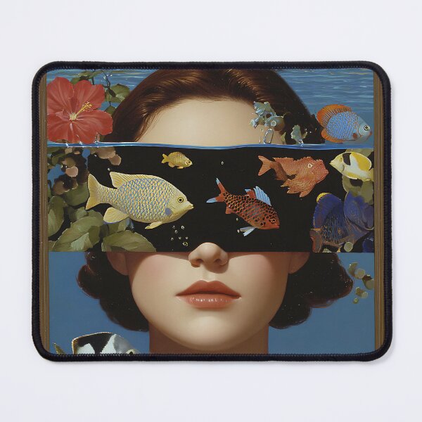 Item preview, Dreamy Aquatic Surrealism Art designed and sold by bapupa.