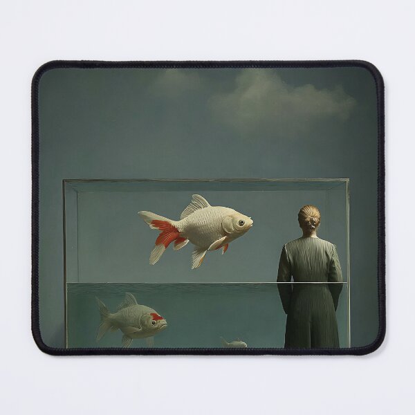 Item preview, Abstract Aquatic Surrealism Ocean designed and sold by bapupa.