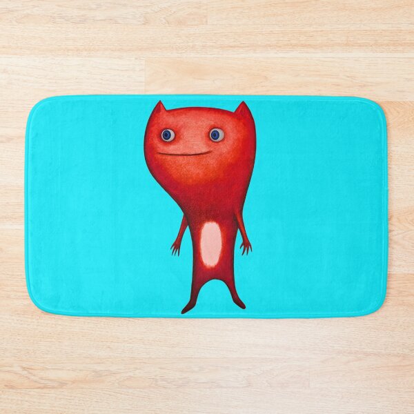 Item preview, HAPPY RED MONSTER designed and sold by GroombridgeDesigns.