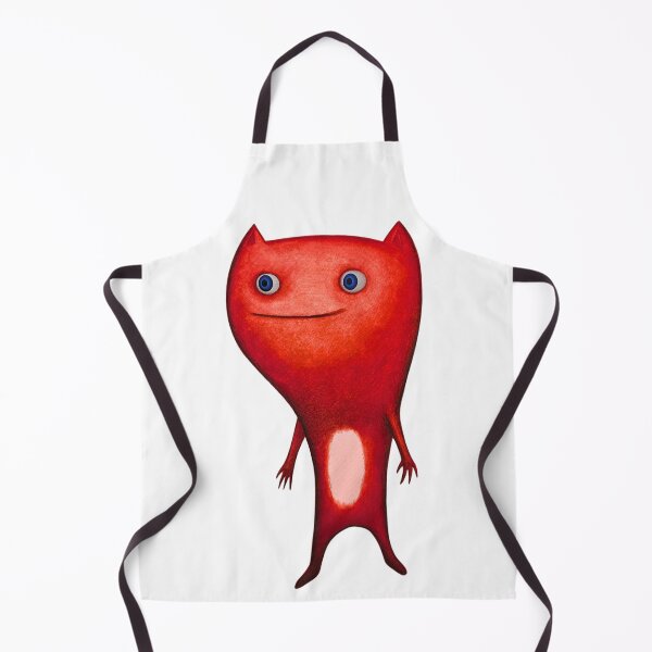 Item preview, HAPPY RED MONSTER designed and sold by GroombridgeDesigns.