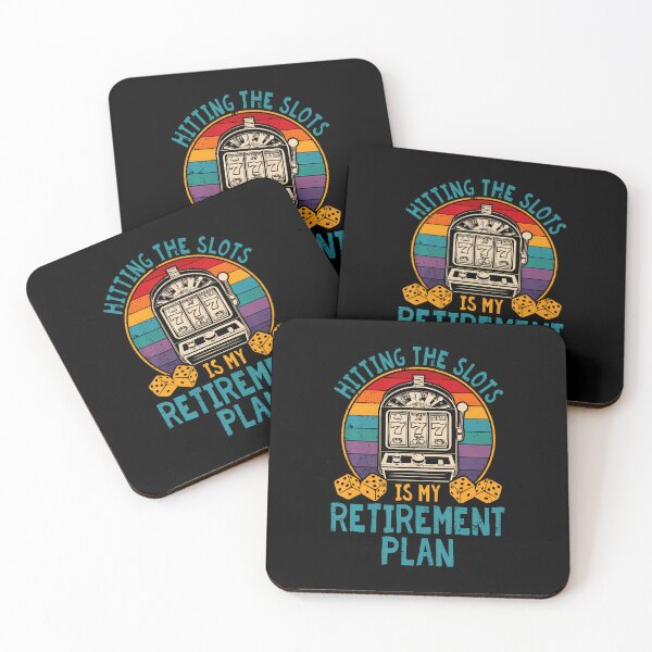 Item preview, Retirement Plan Slot Machine Casino Gambling Poker Gift designed and sold by KatheWanda.