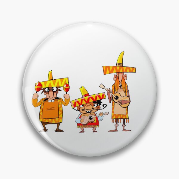 Item preview, Funny Cartoon Musicians Illustration – Sombrero Band Characters designed and sold by Rangmanch.