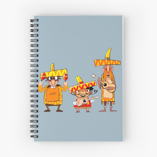 Item preview, Funny Cartoon Musicians Illustration – Sombrero Band Characters designed and sold by Rangmanch.