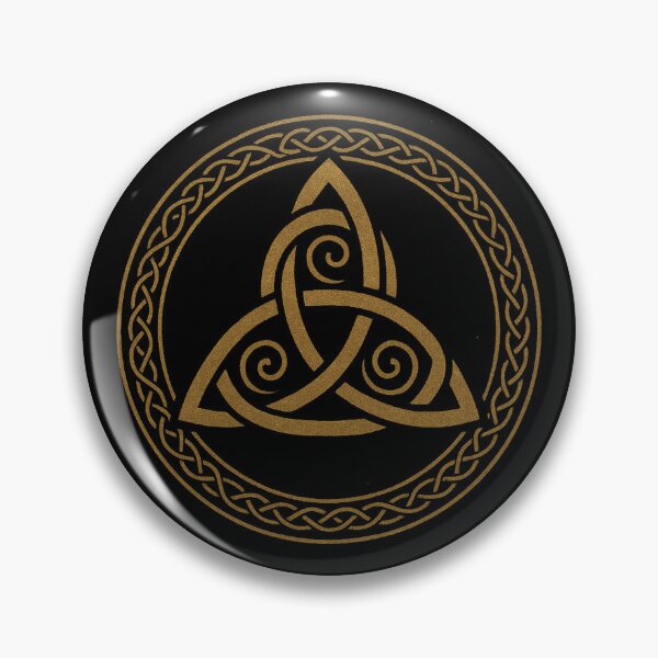 Item preview, Triquetra – Triple Path Sigil | Celtic Knot Gold Art by Oblivion Rise designed and sold by OblivionRise.