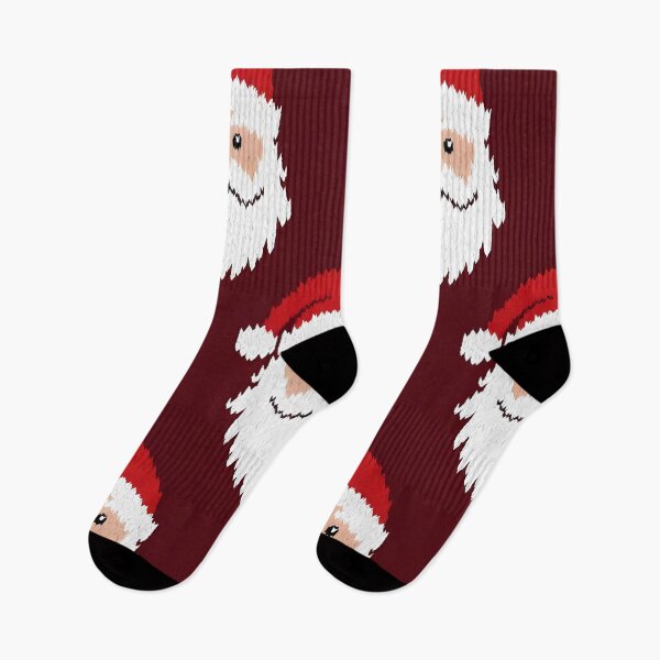 Item preview, Santa Claus Motif, Christmas theme, Knitted Fabric-look Texture, Red Background  (image size 8320x12480) designed and sold by Digital-Davinci.