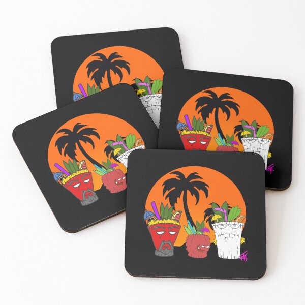 Item preview, Aqua teen hunger force tiki  designed and sold by lmimsshop.