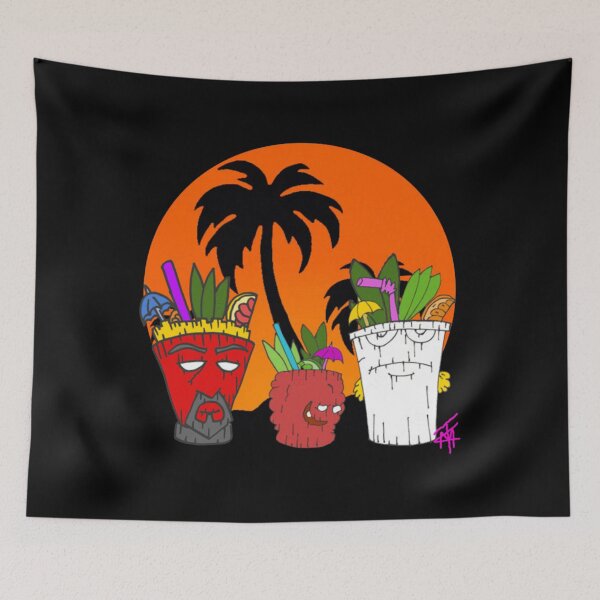 Item preview, Aqua teen hunger force tiki  designed and sold by lmimsshop.