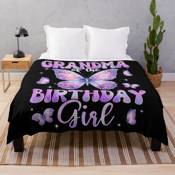Item preview, Grandma Of The Birthday Girl Butterfly Family Matching designed and sold by TysonLangosh.