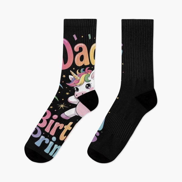 Item preview, Daddy of the Birthday Princess Girl Dabbing Unicorn Dad designed and sold by RoyTill0Art.