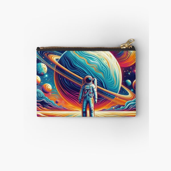 Item preview, Astronaut in Psychedelic Cosmos – Surreal Space Fantasy designed and sold by Dogandesighn.
