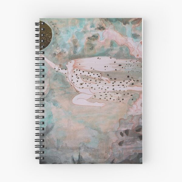Item preview, Flying by Moonlight by Kirsty Greenwood designed and sold by KGillustration.