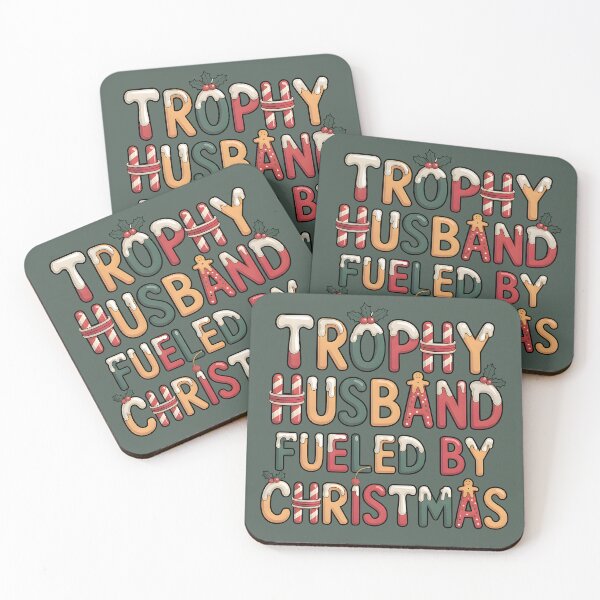 Item preview, Trophy Husband Fueled by Christmas designed and sold by Millsoft.