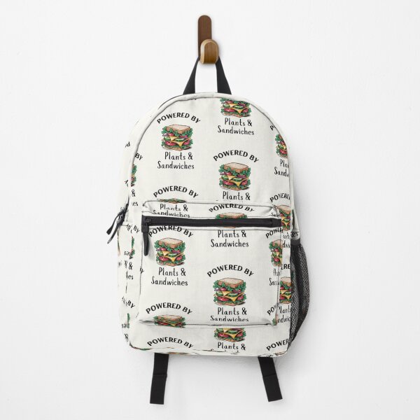 Item preview, Powered by Plants & Sandwiches – Vegan Retro Food Design designed and sold by Verycutethings.