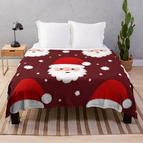 Item preview, Santa Claus Motif, Christmas theme, Knitted Fabric-look Texture, Red Background (image size 8320x12480) designed and sold by Digital-Davinci.