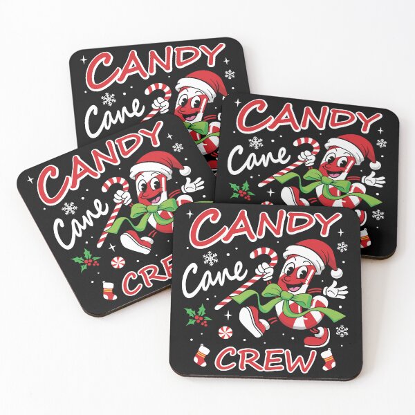 Item preview, Candy Cane Winter Squad – Cute Christmas Character Design designed and sold by AckeeWolf.
