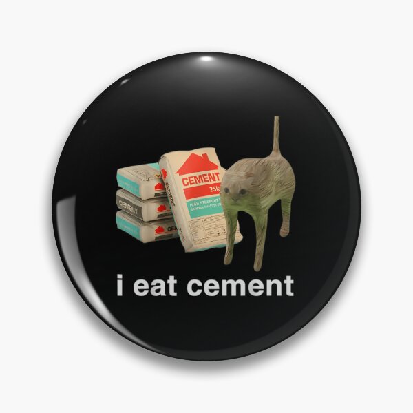 Item preview, I Eat Cements Cursed Cat  designed and sold by ThuanMuot4l4.